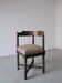 Chaise d'angle en bobine antique