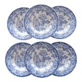 6 old hollow plates KG Lunéville