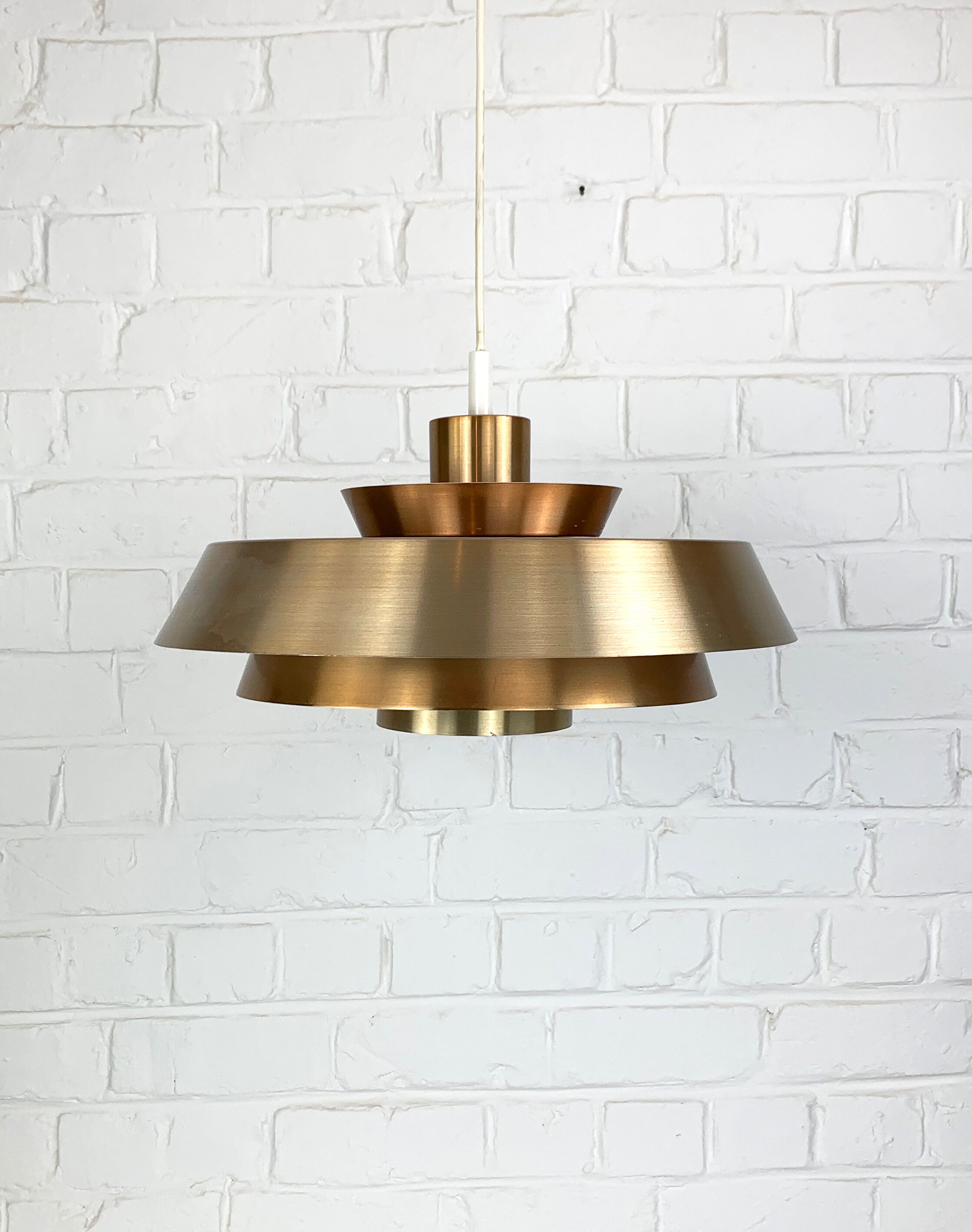 Hanging lamp Nova copper Jo Hammerborg for Fog&Mørup Denmark