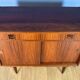 Buffet en bois de rose des années 60