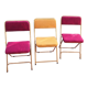 Lafuma vintage folding chair chantazur, france 1960