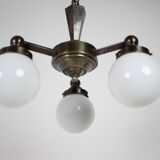 Art Deco chandelier, circa 1920's.