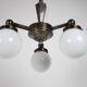 Art Deco chandelier, circa 1920's.