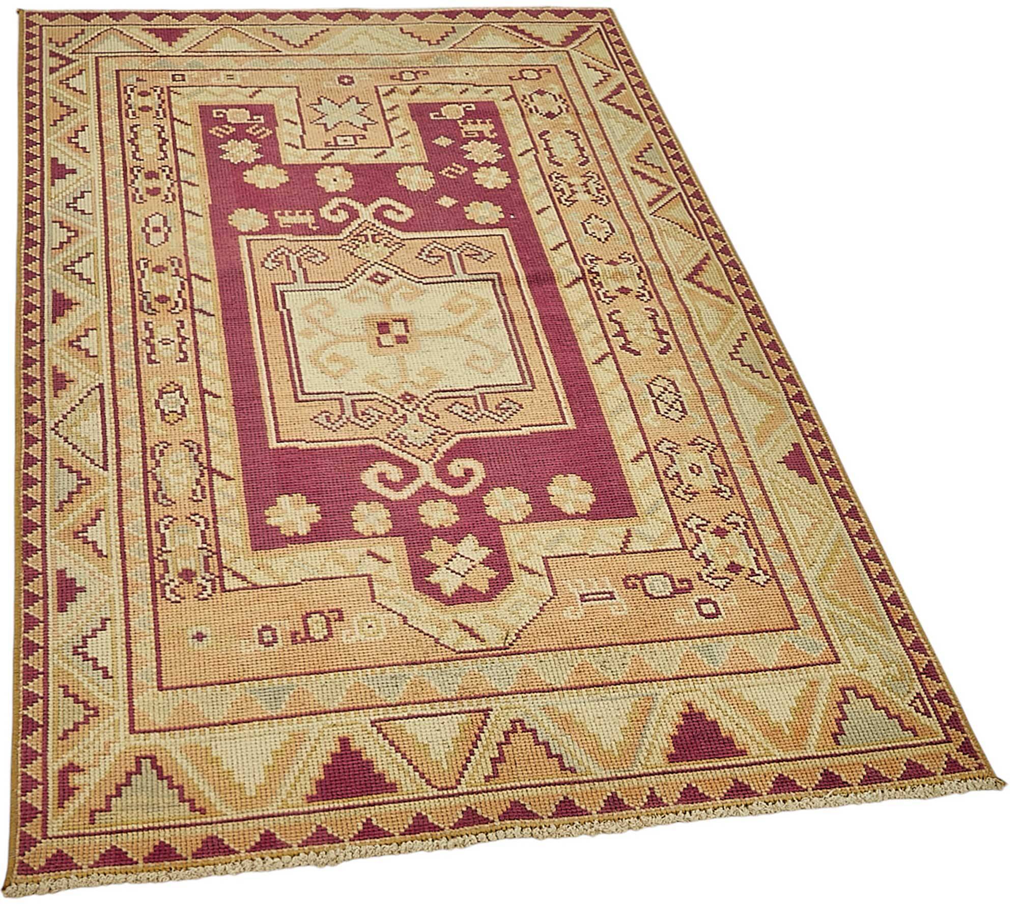 Turkish Vintage Anatolian Rug 90 cm x 154 cm