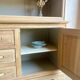 Renovated cherry wood sideboard - light wood