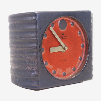 Junghans mid century vintage ceramic table clock