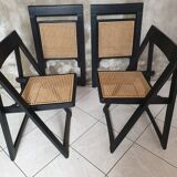 4 folding chairs