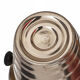 Champagne bucket in golden aluminum bakelite handles year 60