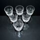 Set of 6 junon stemmed glasses cristallerie lorraine lemberg dlg chantilly h13.5