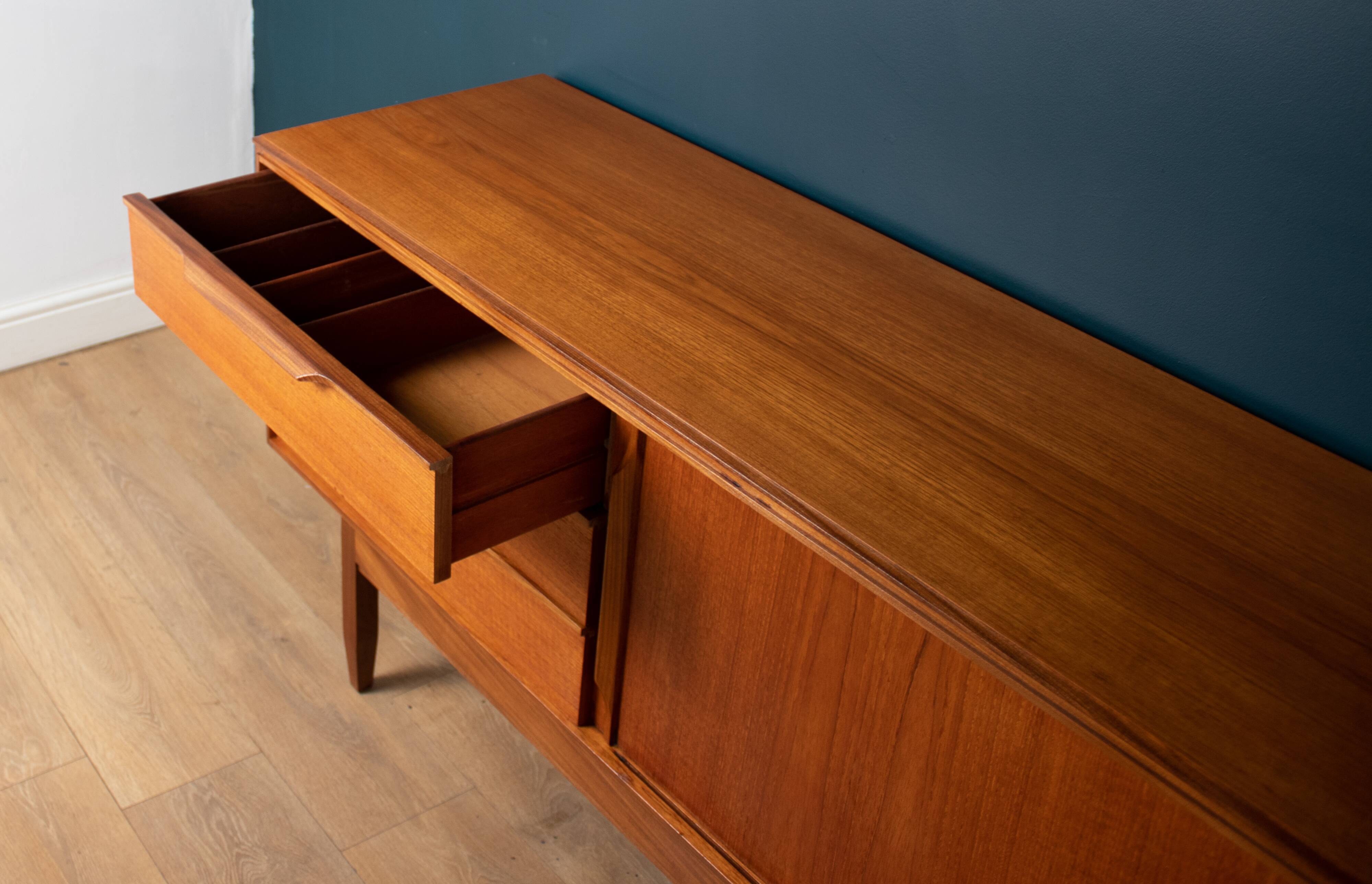 Restored Teak Retro 1960s White & Newton Mid Century 1960s Sideboard