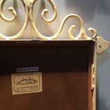 Wrought iron mirror "Country corner" 81x42cm