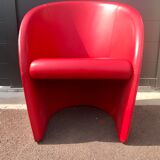 Fauteuil Massimo Vignelli Poltrona Frau 1980