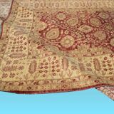 Large Ziegler Oriental Rug: 3.90 X 2.80 Meters - Handmade in wool