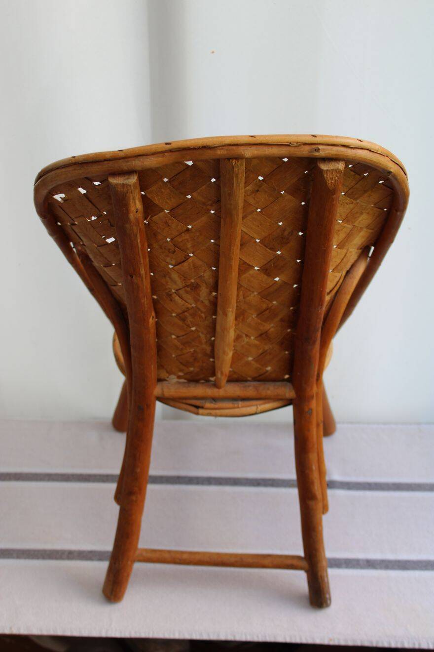 Chestnut children's chair