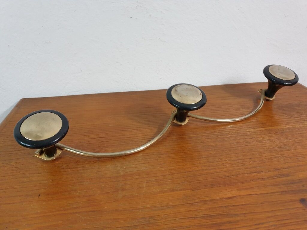 Vintage wall coat holder