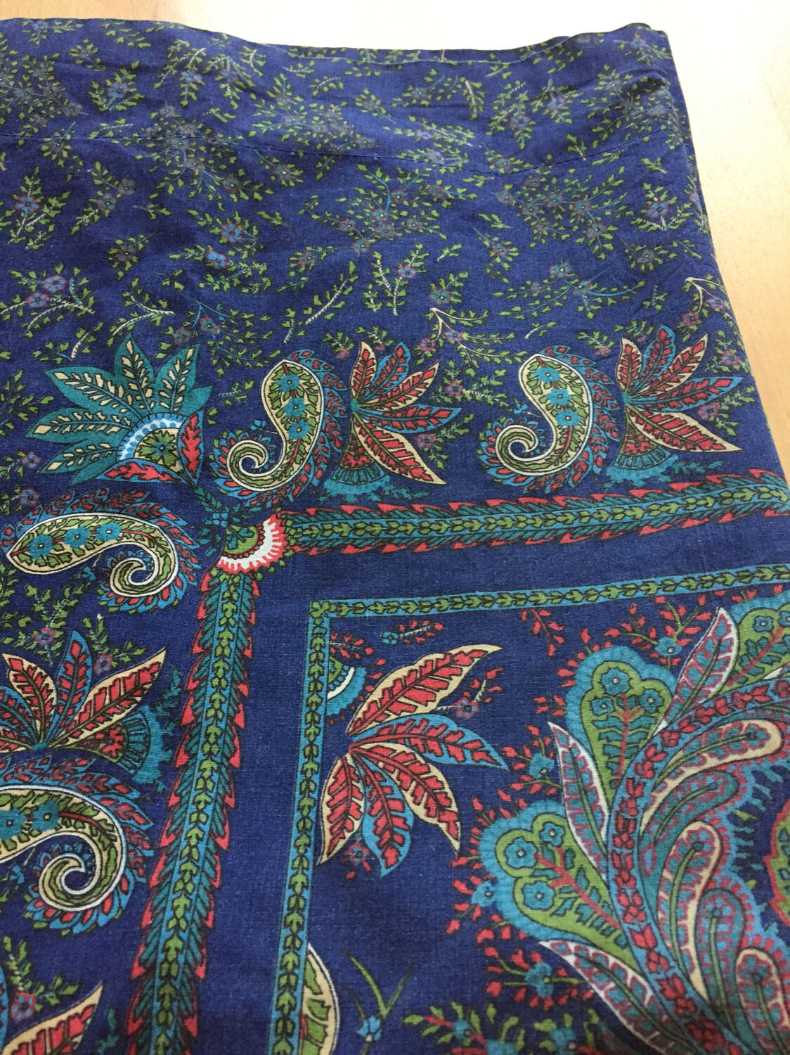 Taie d’oreiller paisley cachemire