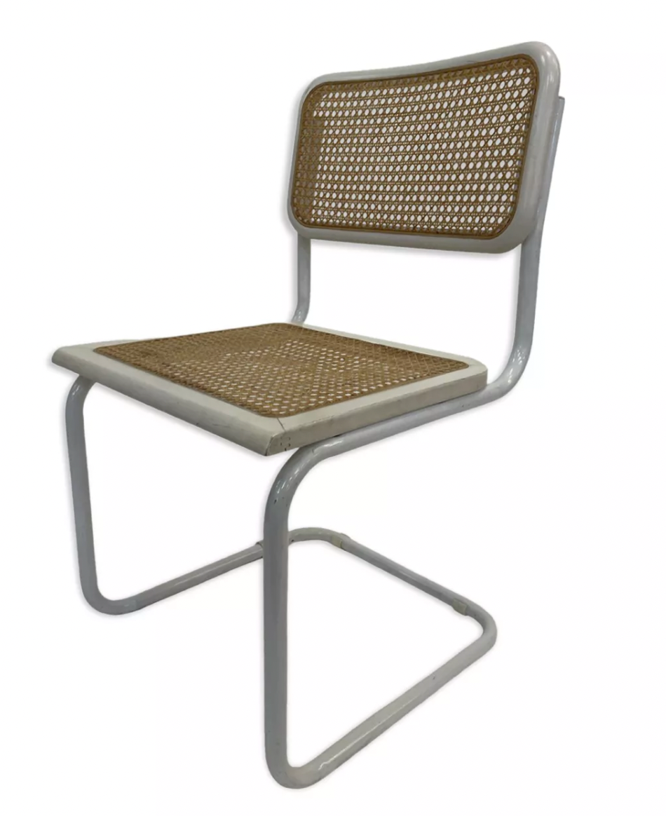 Cesca design chair b32 model in white