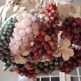 Chandelier Murano bunches of grapes