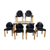 Table and chair set Flex 2000 by Gerd Lange for Thonet, 1970s