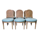 Suite of 6 Louis XVI style chairs signed Gouffé Paris