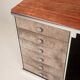 Guido Falsechini Hermes Marble and Leather Sideboard for i4 Mariani 1970