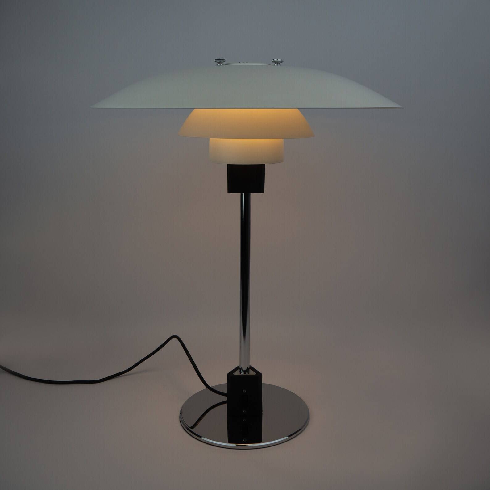 Danish vintage table lamp PH 4/3 by Poul Henningsen, Louis Poulsen, 1966