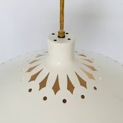 Unique Pendant Lamp with Counterweight by Vereinigte Werkstätten München