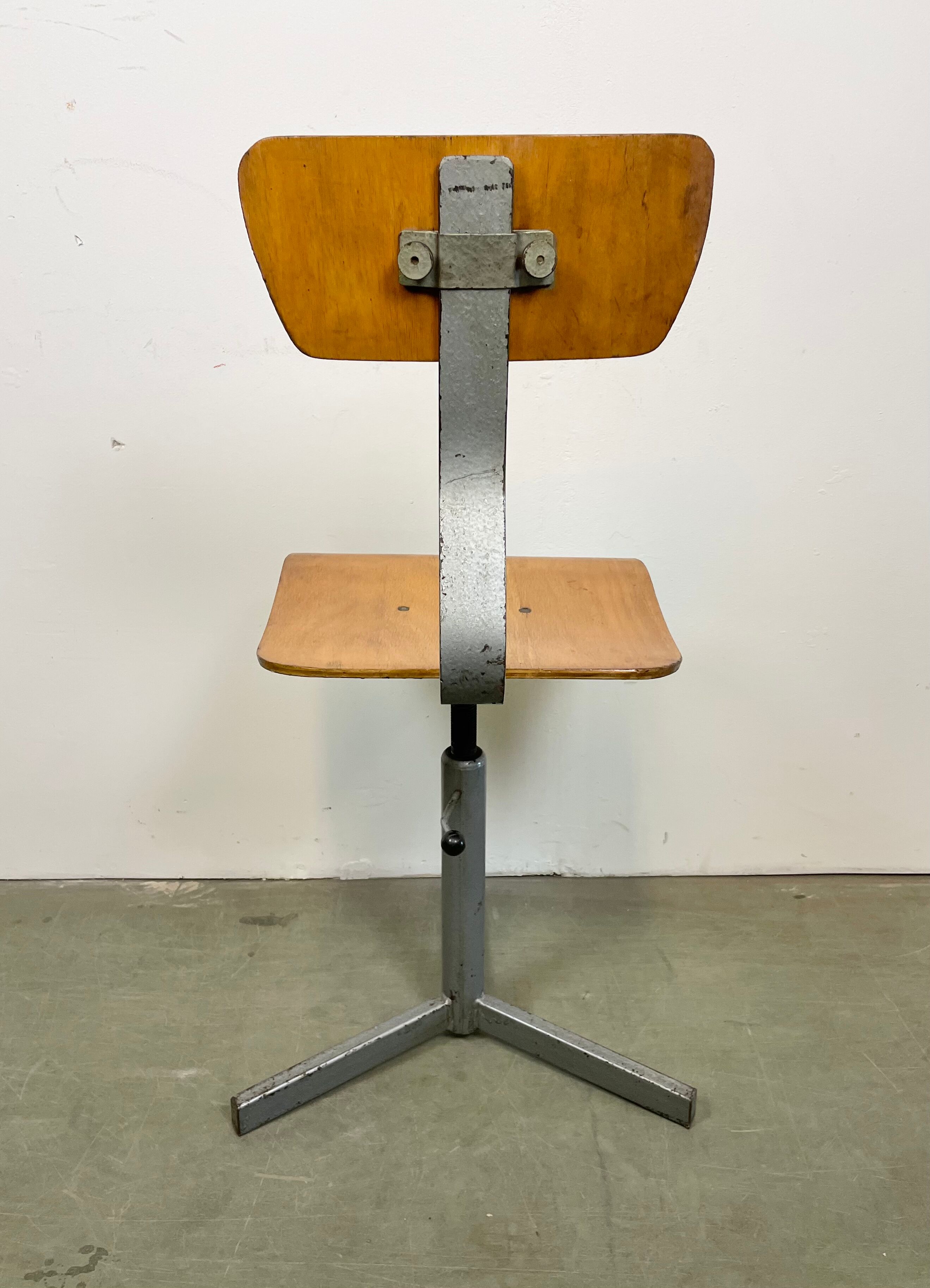 Industrial Workshop Swivel Chair, 1960s