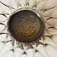 Art Deco smoked glass fruit cup