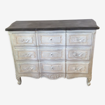 Painted chest of drawers