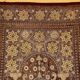 18th Century Indo-Portuguese Embroidery with Gold Thread on Velvet