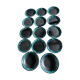 12 assiettes écumes de mer