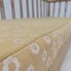 1970s, Swedish drop arm sofa/daybed, furniture fabric, oak wood.