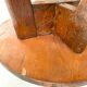 Wooden plant holder stool