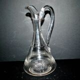 BACCARAT crystal carafe with handle, gondola model 1907