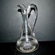 BACCARAT crystal carafe with handle, gondola model 1907
