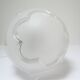 Porcelain ball lamp and art deco style glass