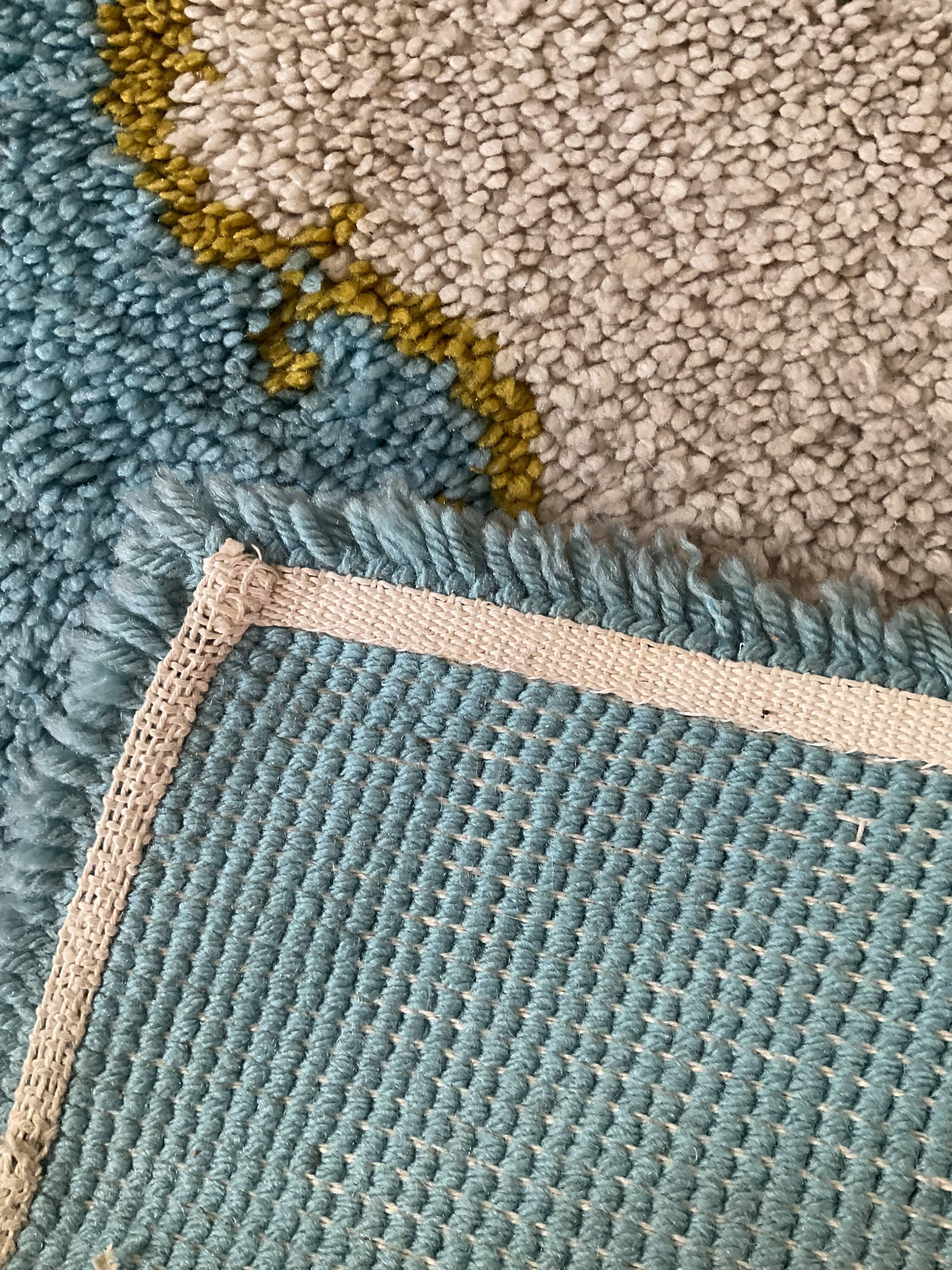 Tapis vintage des années 50-60
