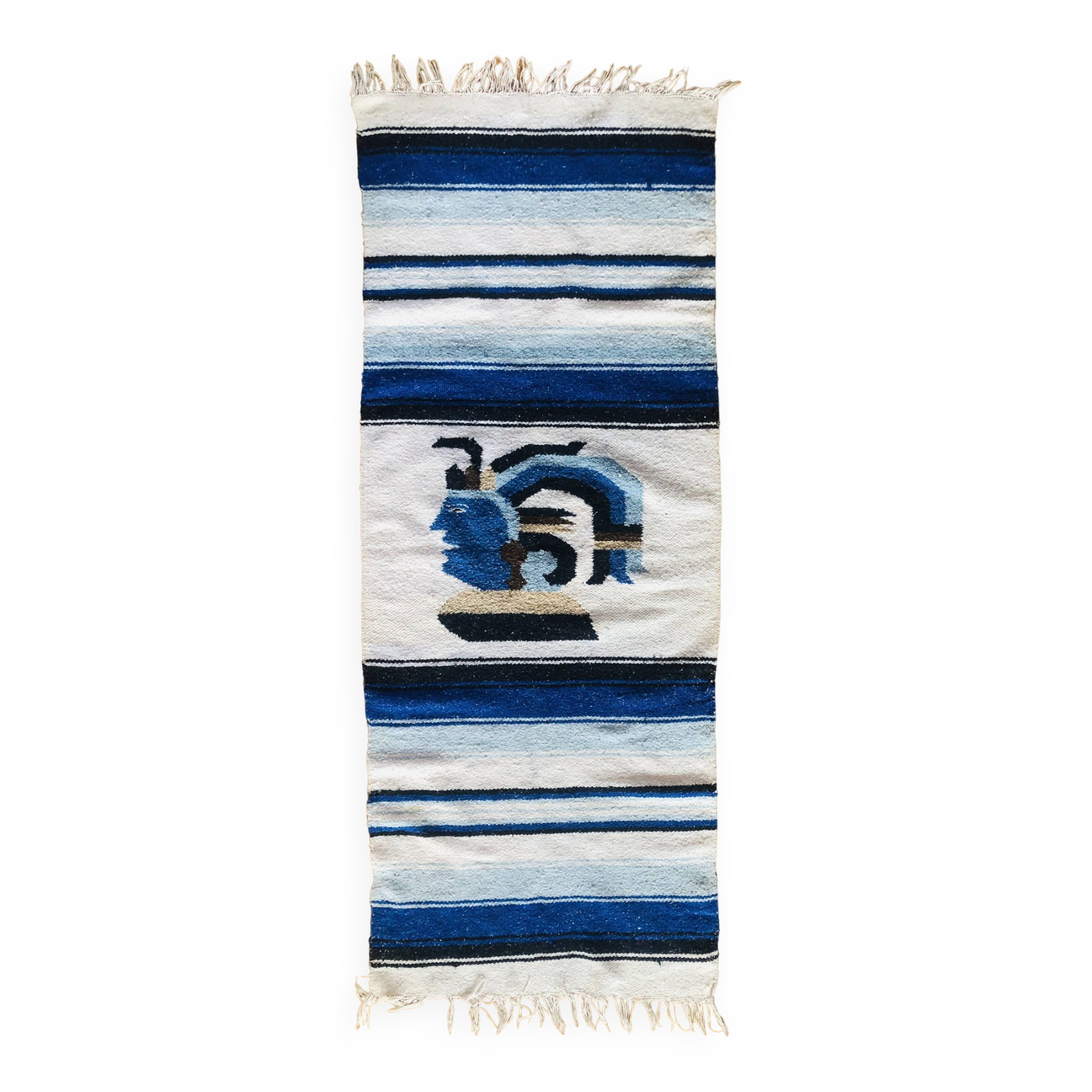 Mexican Aztec rug 163x63cm