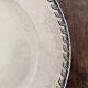 Round iron earth dish monogram “N” KG Lunéville