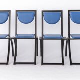 4 Dining Chairs by Karl Friedrich Förster for KFF Germany, 1980s, Set of 4