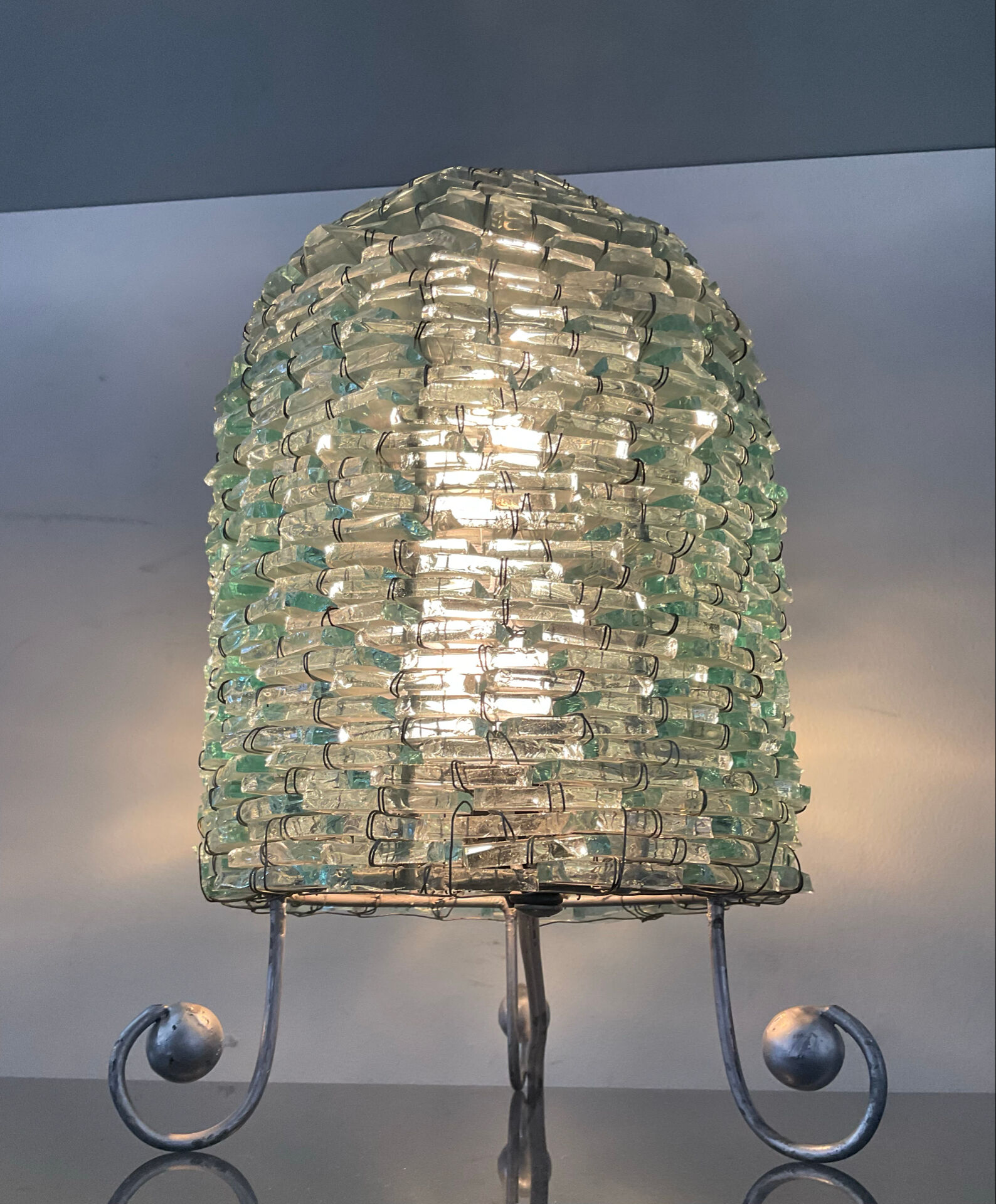 Vintage Italian Tao lamp from the 1970s.