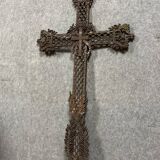 Calvary cross from the Napoleon III period in cast iron (2)