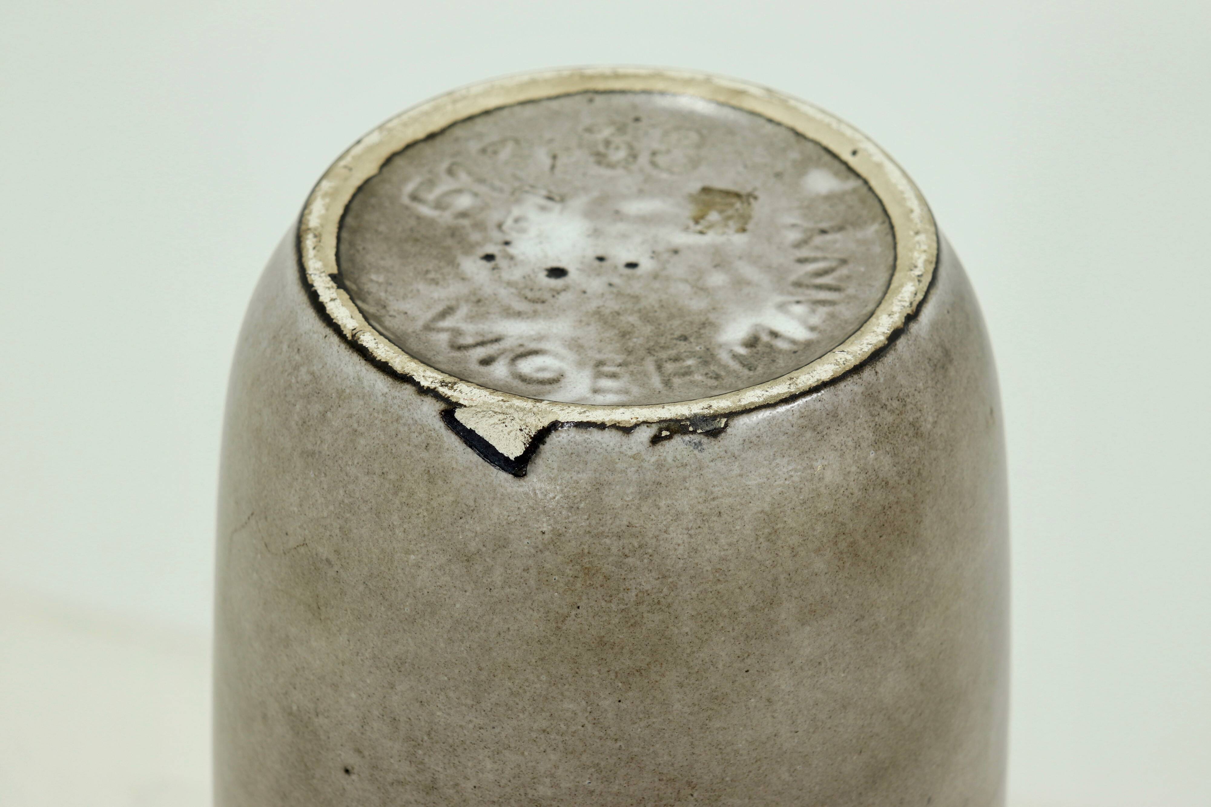 Large Cylindrical Europ Linie Vase by Scheurich, 1960s