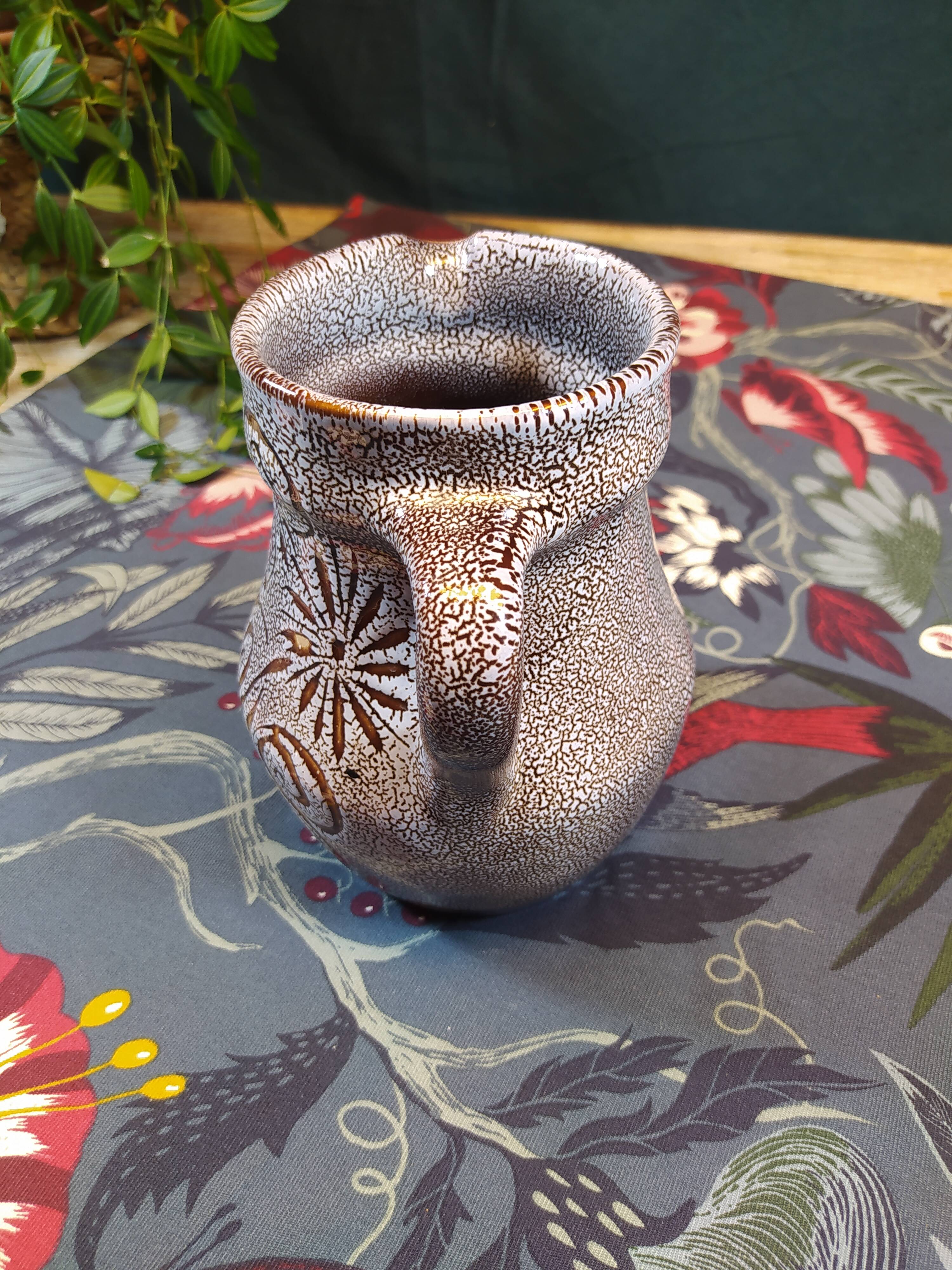 Vintage ceramic carafe