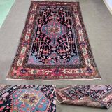 Handmade wool Iranian carpet - 2.27m x 1.37m