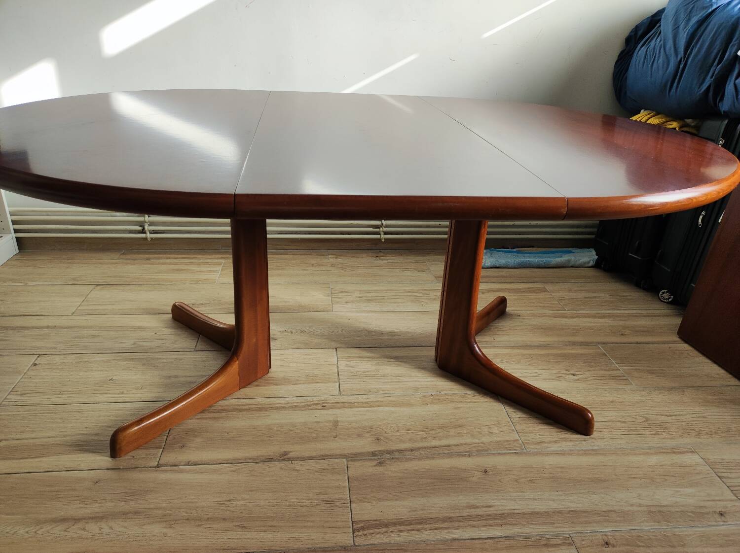 Table scandinave vintage Danemark CJ rosengaarden 60s