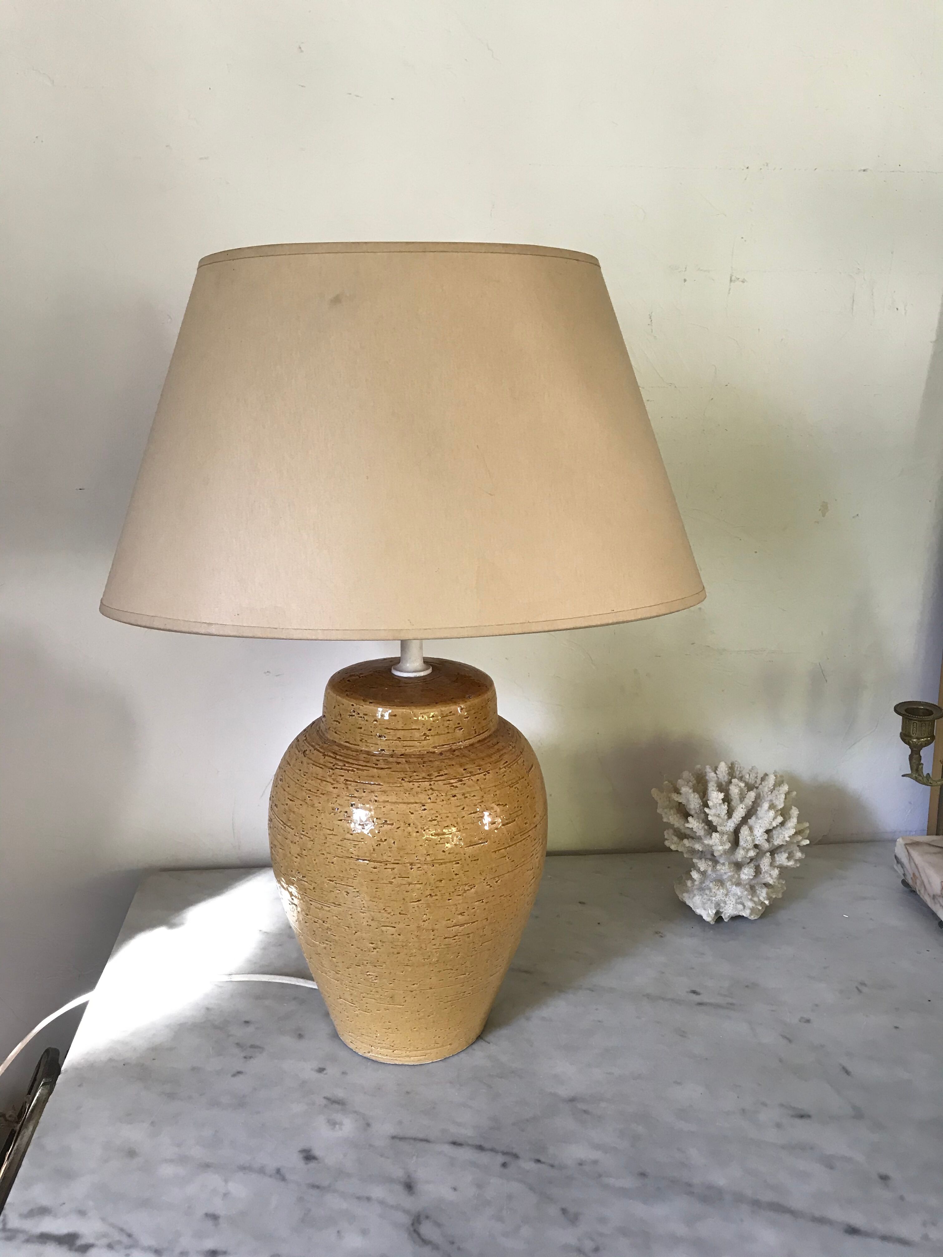 Vintage ceramic lamp