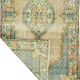 Anatolian handmade vintage rug 182 cm x 94 cm