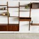 A wall unit with 4 compartments by Poul Cadovius, Denmark, 1960s.